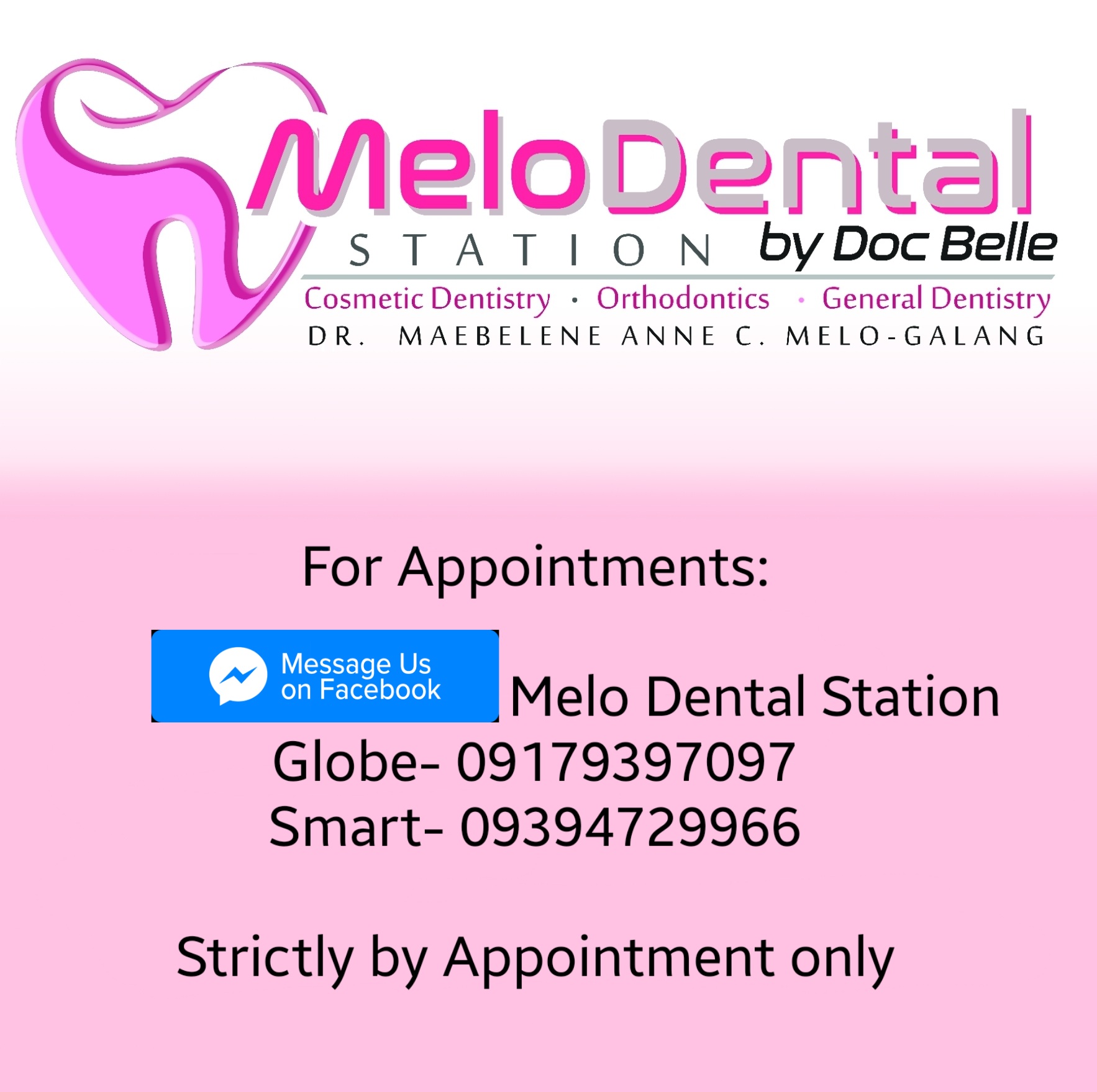 Melo Dental Station- Dr. Maebelene Melo-Galang gallery
